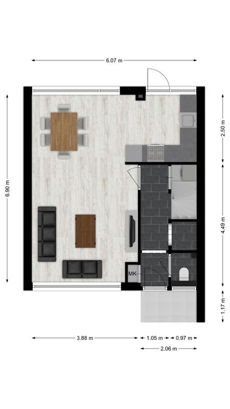 Mahlerstraat 29 Floorplan Blur 0