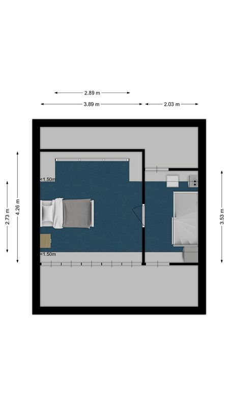 Mahlerstraat 29 Floorplan Blur 3
