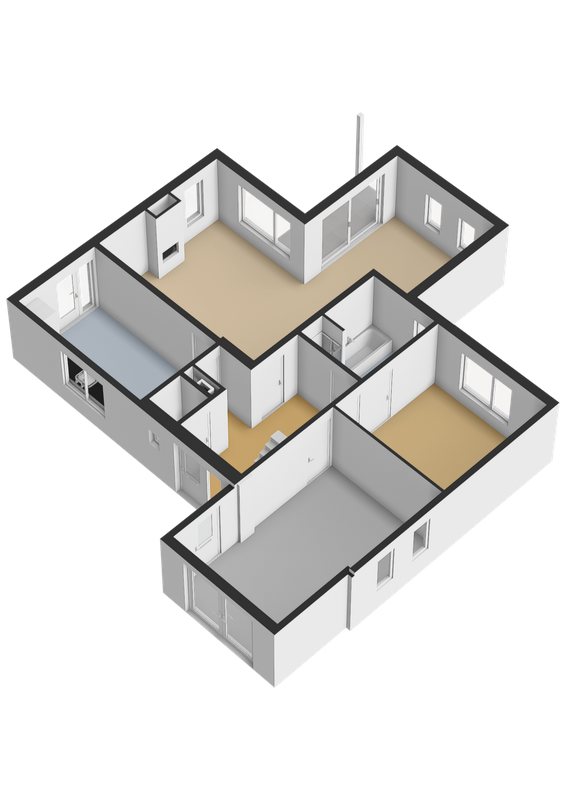 Anneville-laan 156 Floorplan Blur 2