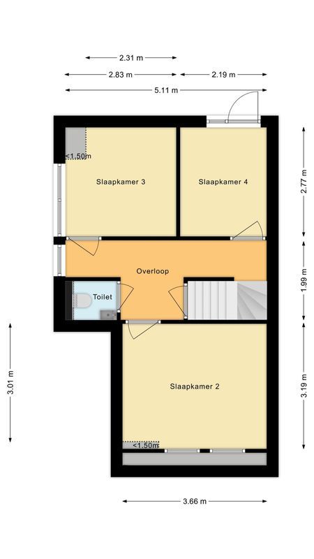 Laagstraat 42 Floorplan Blur 1