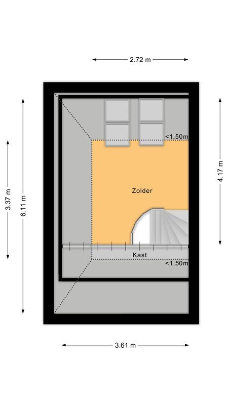 Laagstraat 42 Floorplan Blur 3