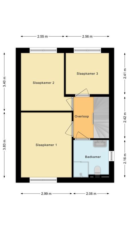 Margrietstraat 35 Floorplan Blur 1