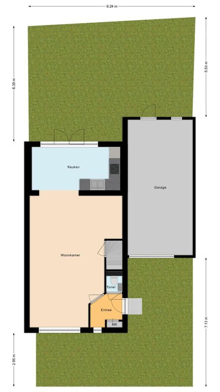Margrietstraat 35 Floorplan Blur 2