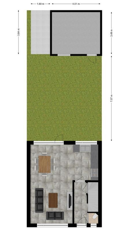 Veestraat 14 Floorplan Blur 0