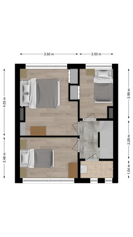 Veestraat 14 Floorplan Blur 2