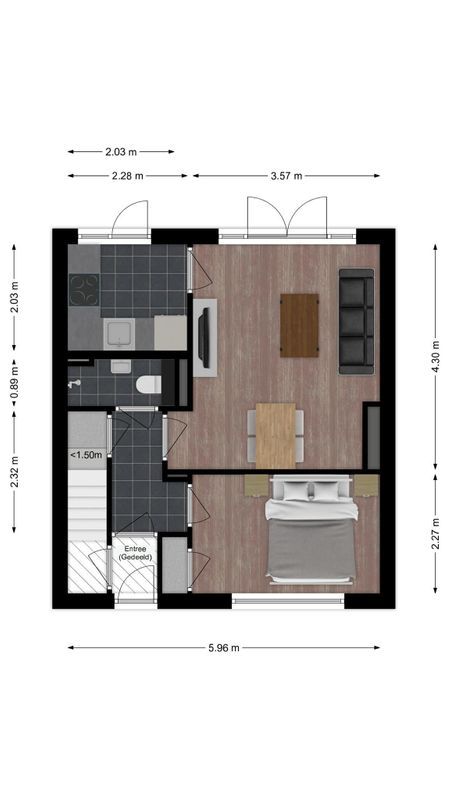 Petrus Loosjesstraat 6 Floorplan Blur 1