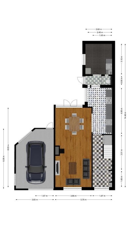 Molenstraat 2 Floorplan Blur 0
