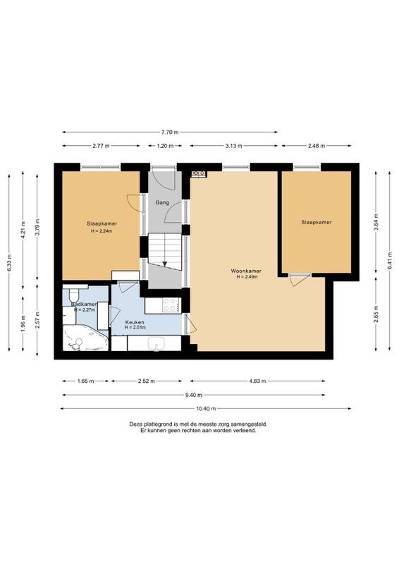 Colijnstraat 1 Floorplan Blur 0