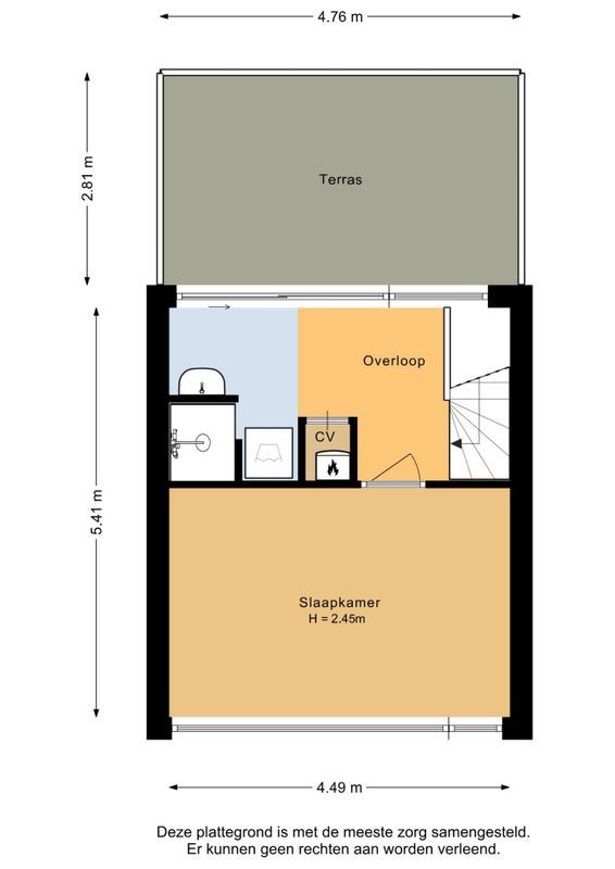 Acaciastraat 97 Floorplan Blur 8