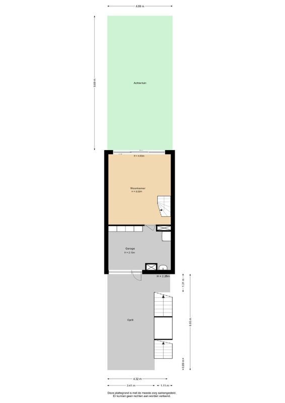 Acaciastraat 97 Floorplan Blur 10
