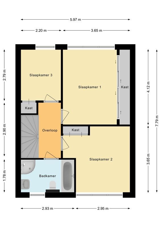 Gerbrandystraat 3 Floorplan Blur 1