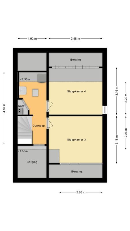 Avondroodstraat 28 Floorplan Blur 3