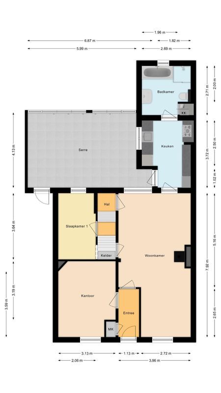Sluisstraat 31 Floorplan Blur 0