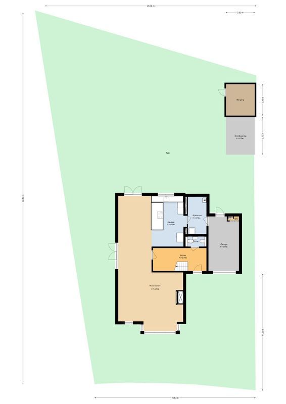 Waterjuffer 25 Floorplan Blur 7