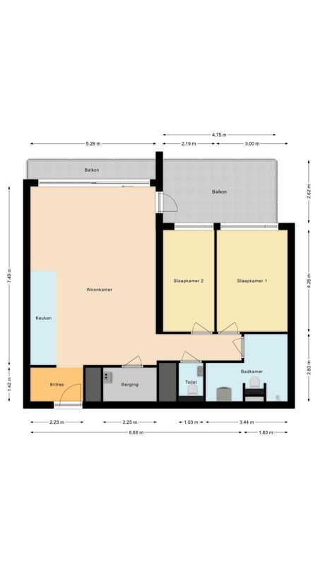 Joke Smitstraat 11 Floorplan Blur 0