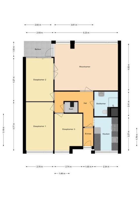 Adriaan van Bergenstraat 348 Floorplan Blur 0
