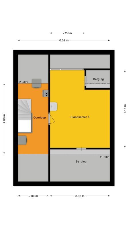 Bosboomstraat 13 Floorplan Blur 2