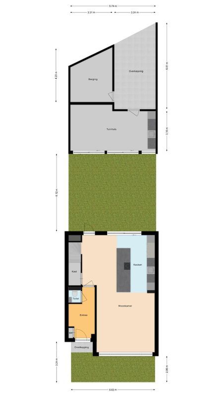 Jo van Ammersstraat 1 - D Floorplan Blur 3
