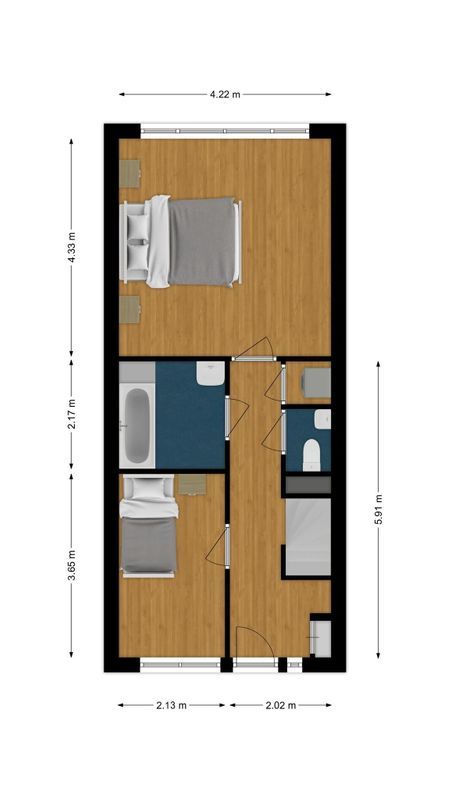 Vlaemsche Hoeve 122 Floorplan Blur 1