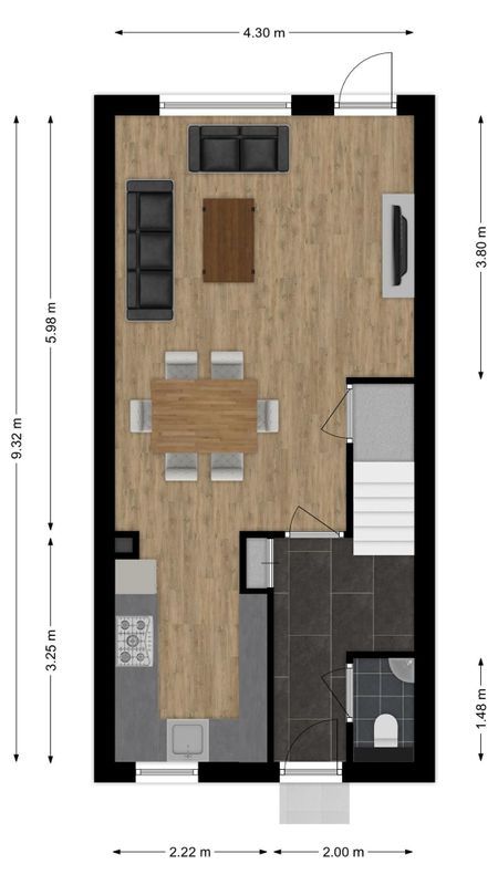 Mac Allisterstraat 22 Floorplan Blur 0