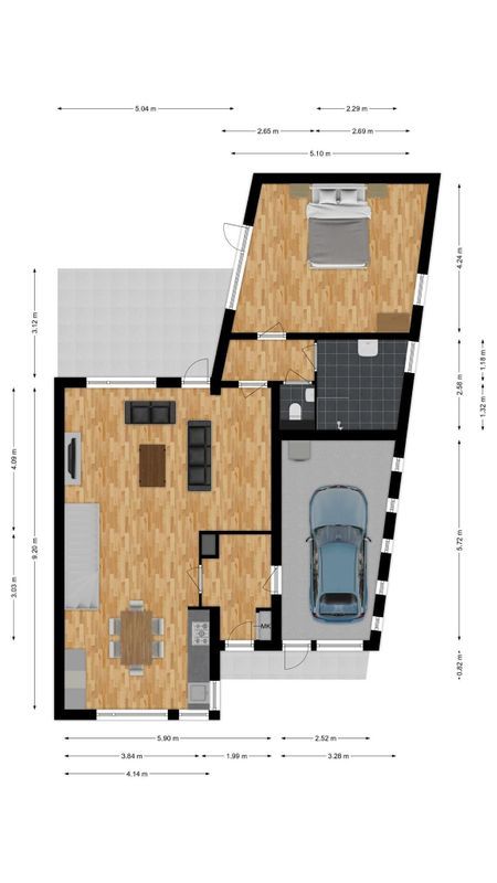 Aabeekstraat 19 - 01 Floorplan Blur 1