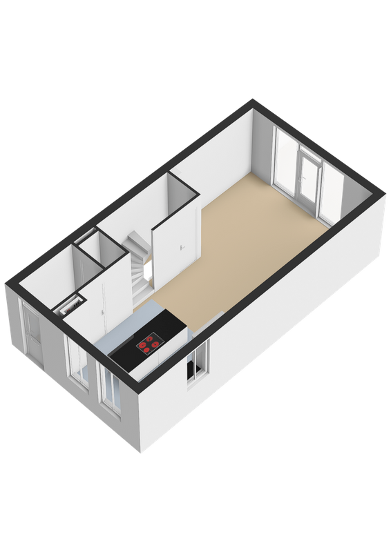 Lous van Beusekomlaan 89 Floorplan Blur 2