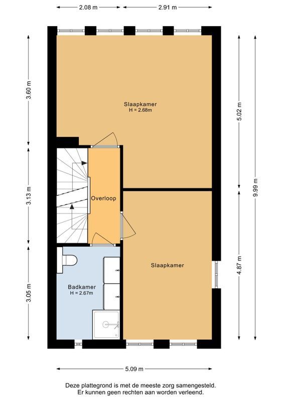 Lous van Beusekomlaan 89 Floorplan Blur 3