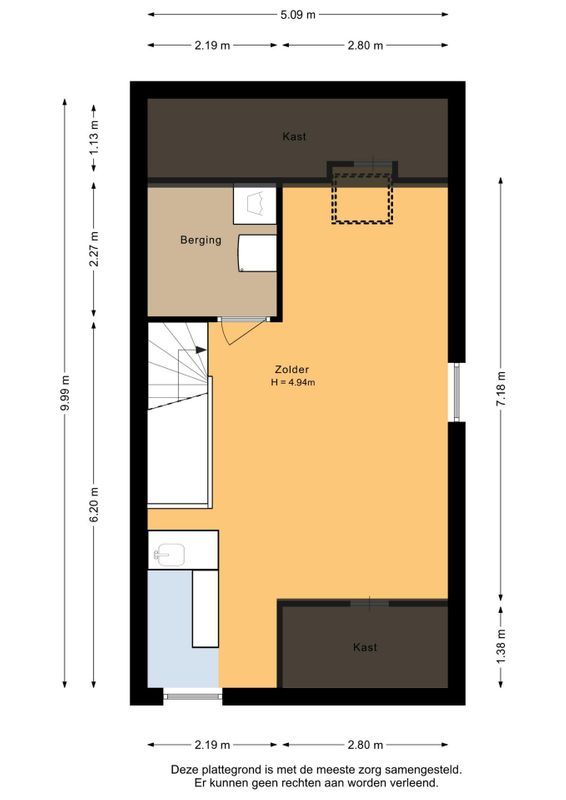 Lous van Beusekomlaan 89 Floorplan Blur 5