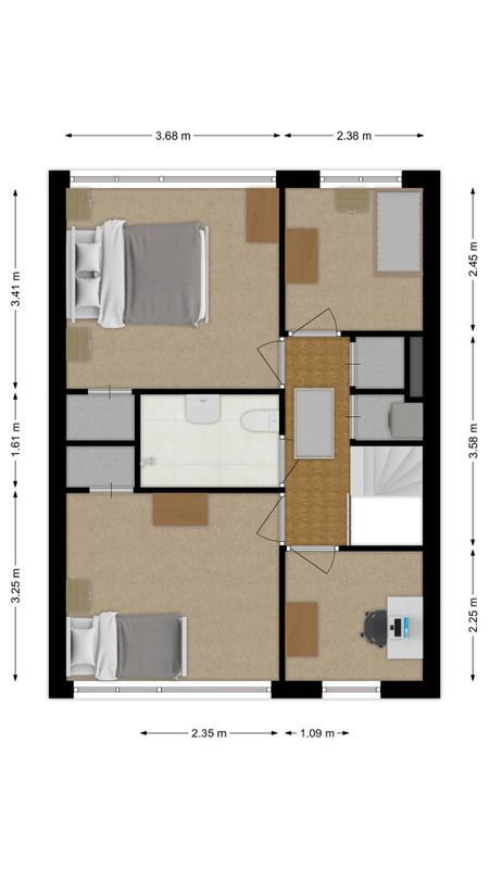 Lucas van Leijdenstraat 2 Floorplan Blur 1