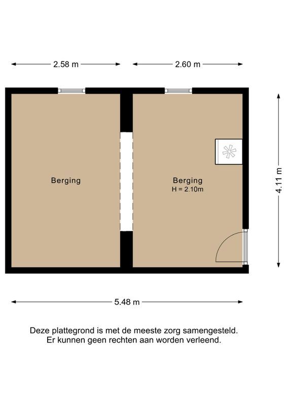 Dr. Struyckenstraat 110 - B Floorplan Blur 2