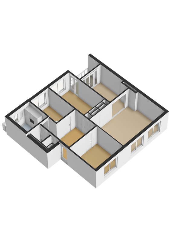 Dr. Struyckenstraat 110 - B Floorplan Blur 1