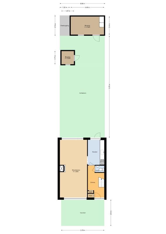 Talmastraat 5 Floorplan Blur 3