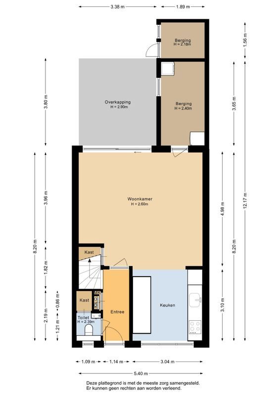 Arenberglaan 171 Floorplan Blur 1
