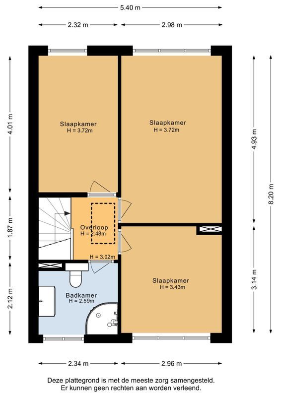 Arenberglaan 171 Floorplan Blur 3