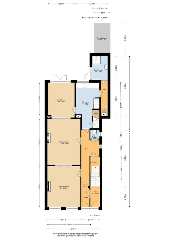 Ginnekenweg 120 Floorplan Blur 1