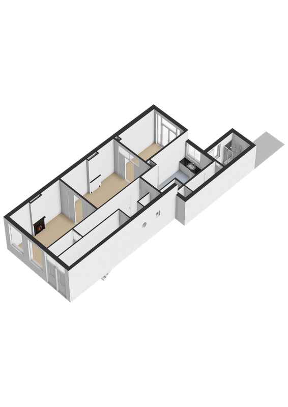 Ginnekenweg 120 Floorplan Blur 2