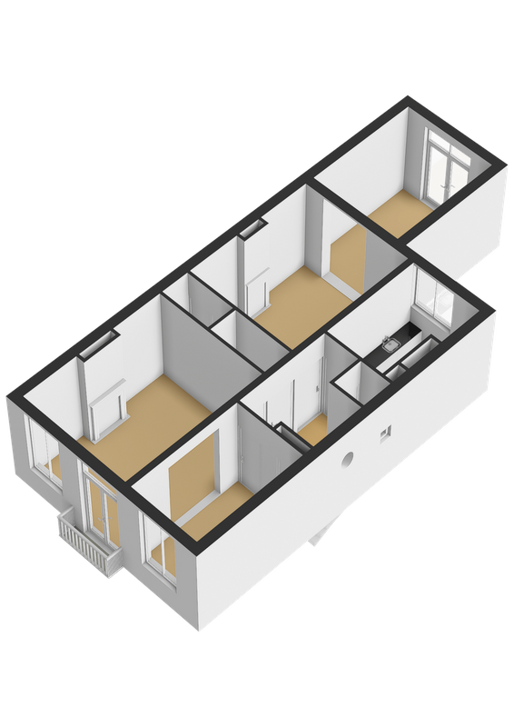 Ginnekenweg 120 Floorplan Blur 4