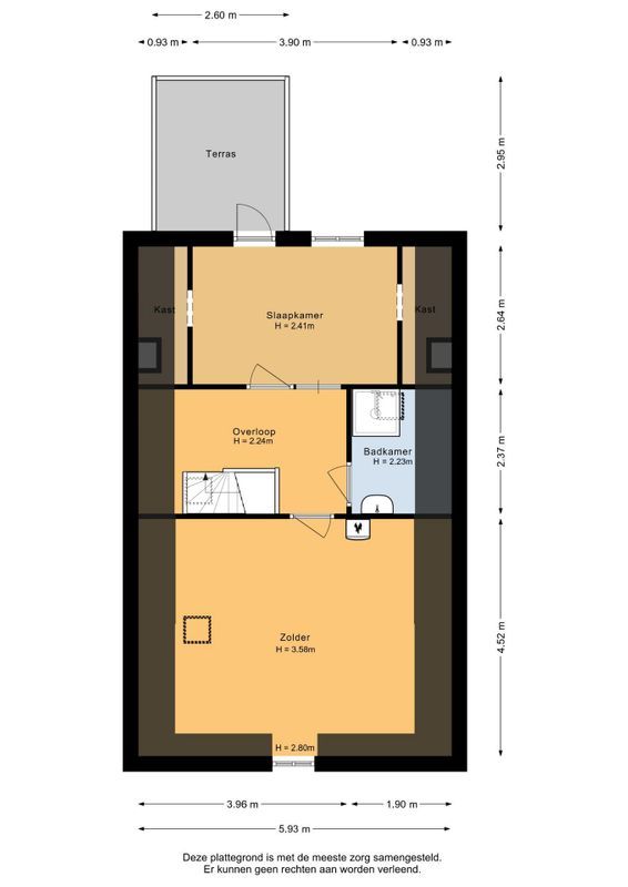 Ginnekenweg 120 Floorplan Blur 11