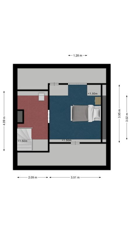 Montfortanenlaan 15 Floorplan Blur 3