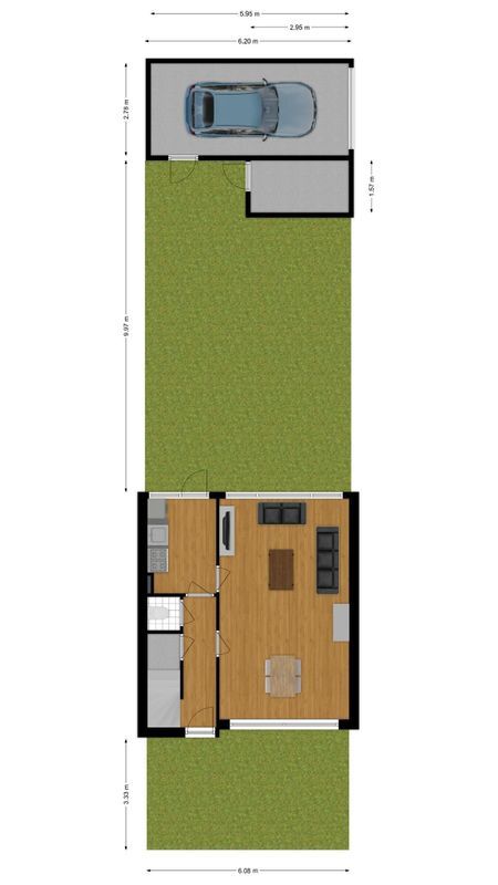 Montfortanenlaan 15 Floorplan Blur 2