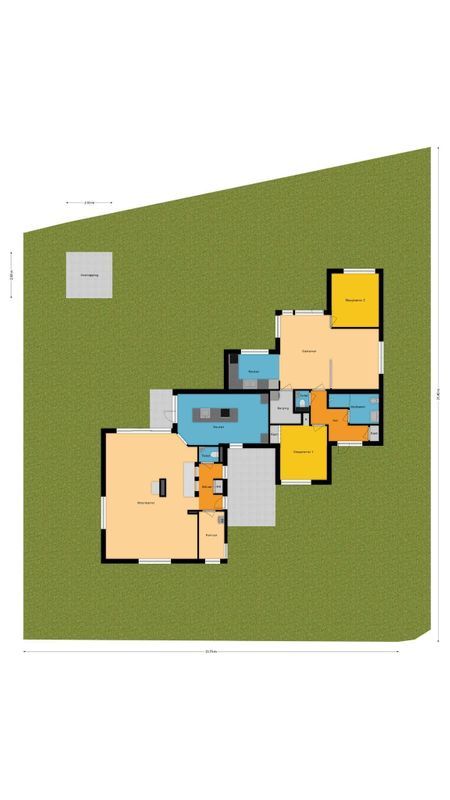Tamboerijnlaan 16 Floorplan Blur 2