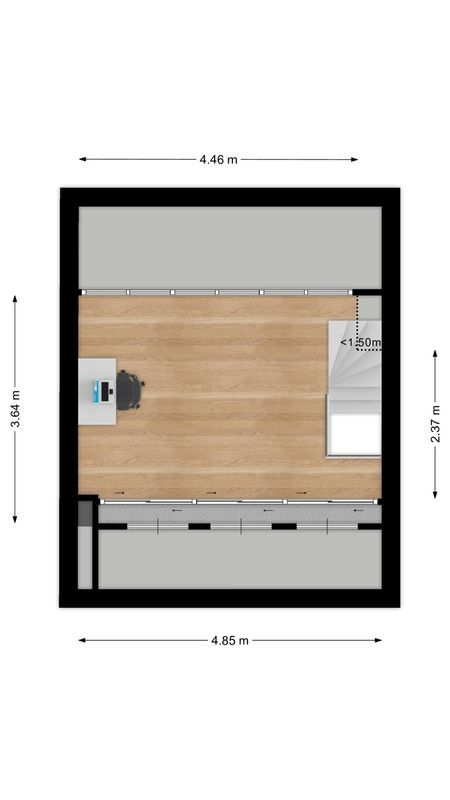 Eikstraat 52 Floorplan Blur 3