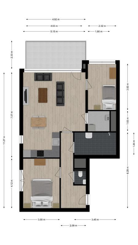 Sint Pieterspark 65 Floorplan Blur 0
