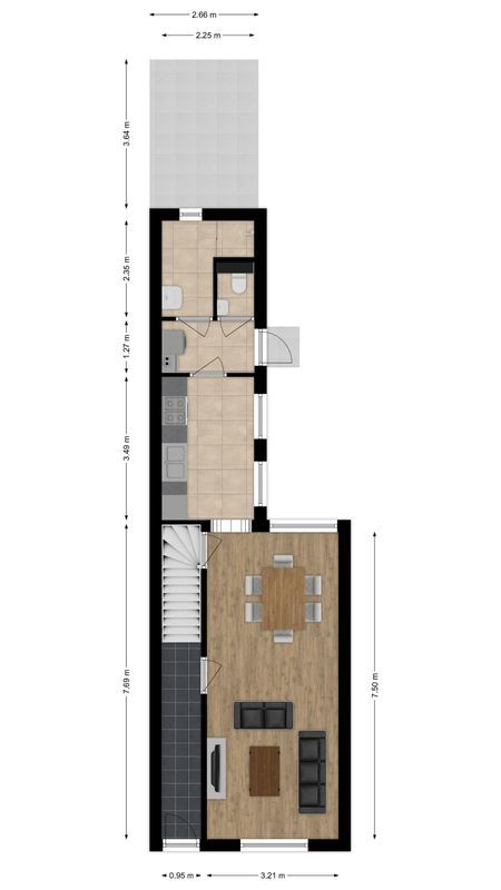 Arent van 's Gravesandestraat 8 Floorplan Blur 0