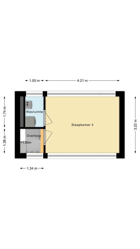 Spoorstraat 27 Floorplan Blur 2