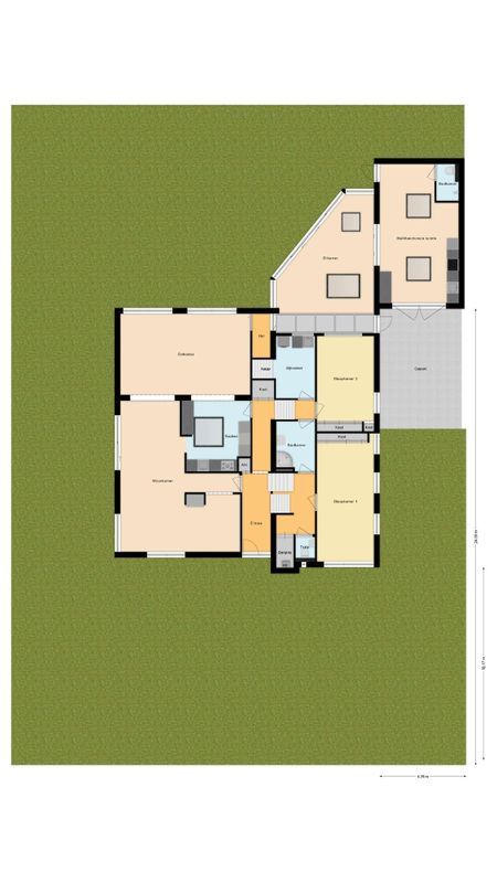 Statenlaan 74 Floorplan Blur 2