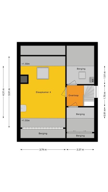 Barentszstraat 5 Floorplan Blur 3