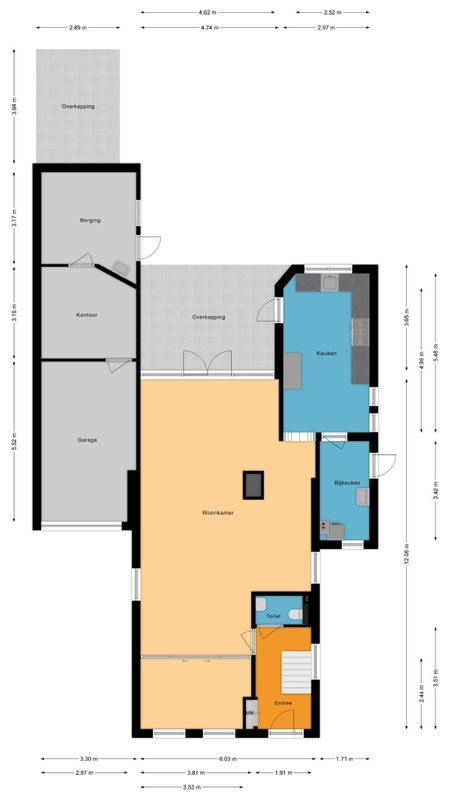 Wilhelminastraat 90 Floorplan Blur 0