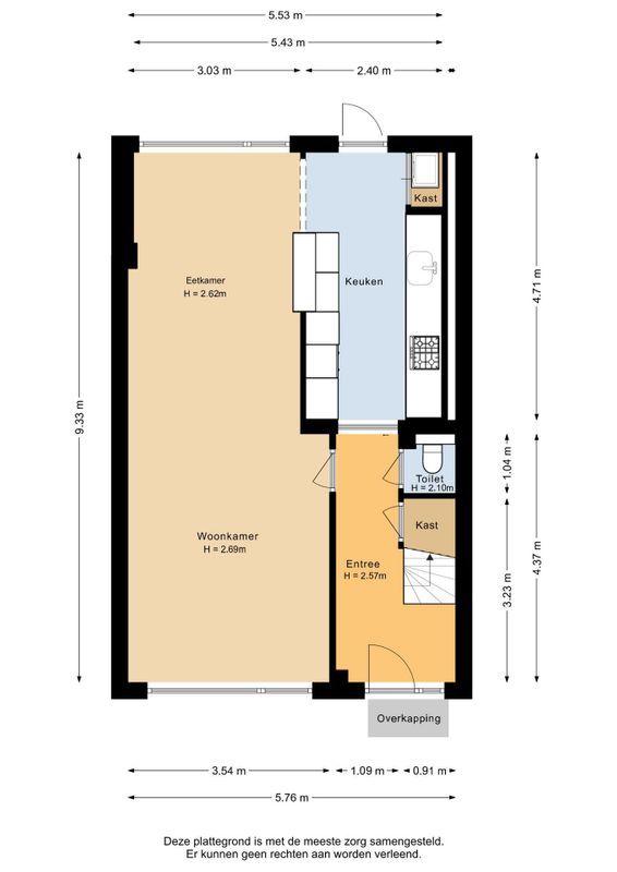 Blauwe Kei 183 Floorplan Blur 1