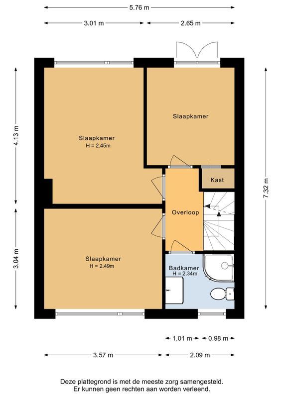 Blauwe Kei 183 Floorplan Blur 3